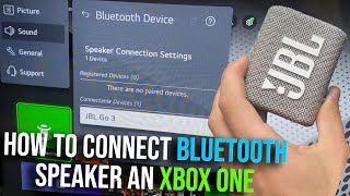 How To Connect Bluetooth Speaker an Xbox One without app [upl. by Silloc]