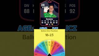 SZCZESNY  Career Path Evolution on FIFA footballevolution spinner football [upl. by Ycnaffit]