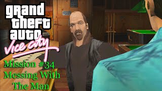 GTA Vice City  Walkthrough  Mission 34  Messing with the Man HD  60fps  No Commentary [upl. by Chretien]