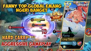 Gameplay top global fanny  emang beda kelas sama kita [upl. by Dalila]