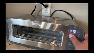 Ninja ST101 Foodi 2 in 1 Flip Toaster 2 Slice Capacity Compact Toaster Oven Snack Maker Review [upl. by Delcina67]