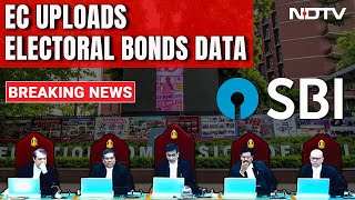 Electoral Bonds Data From SBI Uploaded On Election Commission Website [upl. by Iatnwahs811]