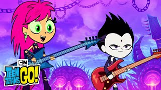 The Titans Can Rock MashUp  Teen Titans Go  Cartoon Network [upl. by Pammy]