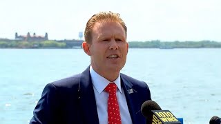 Andrew Giuliani rips into Cuomo as he announces 2022 NY governor run [upl. by Oringa299]