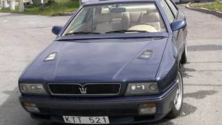 Maserati Ghibli II Sera Blue 1994 For sale in HDV6 Twin Turbo2000CC [upl. by Korie]