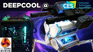 CES 2024 Deepcool  NEW Cases Coolers Fans  and more [upl. by Charita]