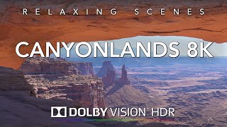 Driving Canyonlands National Park in 8K HDR Dolby Vision  Moab to Canyonlands Utah [upl. by Caines514]