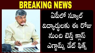 AP ఏపీలో స్కూల్ విద్యార్థులకు ఈ రోజు నుంచి టెన్త్ క్లాస్ ఎగ్జామ్స్ డేట్ ఫిక్స్ 2024 [upl. by Herwin605]