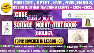 CBSE CLASS 07TH SCIENCE NCERTBIOLOGYLESSON 06FOR CTETSTETDSSSBKVS ampNVSlearn constant [upl. by Yhtnomit773]