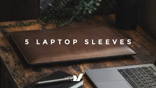 5 Minimal Laptop Sleeves  Bellroy Nomad Rushfaster Incase amp More [upl. by Coster]