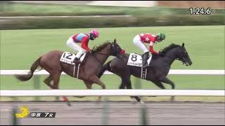 Red Dunluce JPN wins race 7 at Chukyo 0922 [upl. by Notsle]