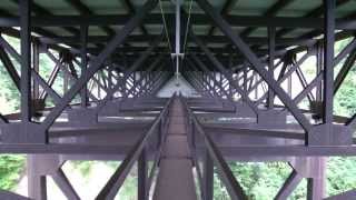 New River Gorge Bridge Walk Fayetteville West Virginia [upl. by Anemij398]