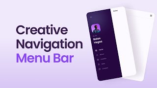 📱Create a Responsive Navbar Using HTML CSS  SASS amp JavaScript [upl. by Anikram]