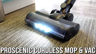 Proscenic P11 Wireless Handheld Vacuum Mop Cleaner [upl. by Assirral]