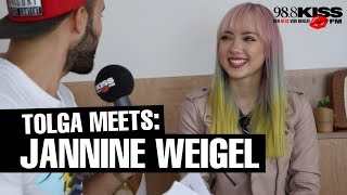 Interview JANNINE WEIGEL Deutscher Song Erfolg in Asien und YouTubeTipps [upl. by Eesdnyl]