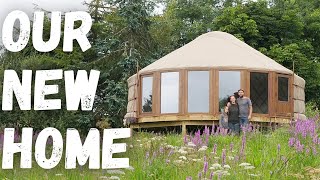 Living OFF GRID in our Yurt [upl. by Zerk]