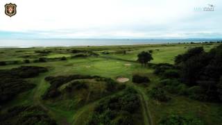 Lundin Golf Club  Hole 14  FlyOver [upl. by Redleh259]