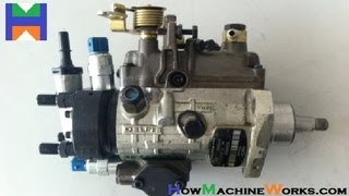 How fuel injection pump works ✔ [upl. by Atteuqal325]