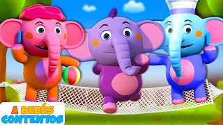 ABC Español  Un Elefante Se Balanceaba  Canción Infantil  All Babies Channel Spanish [upl. by Donall]