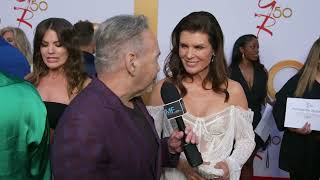 Kimberlin Brown Interview  YampR 50th Anniversary Party [upl. by Analihp888]