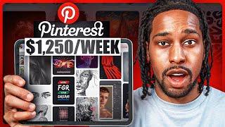 Earn 1250 Per WEEK With Pinterest Affiliate Marketing FULL TUTORIAL [upl. by Frants]