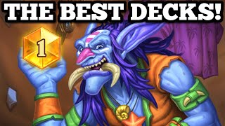 The FIVE BEST DECKS to get LEGEND in Perils in Paradise [upl. by Drofliw]