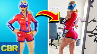 20 Fortnite Skins In Real Life [upl. by Nwotna471]