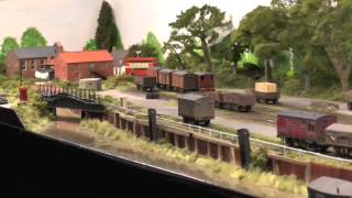 H0 layout Outwell Village of Neil Rushby [upl. by Imyaj777]