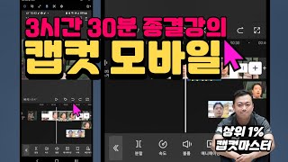 캡컷 앱 강의 완결편  3시간 30분  한방에 몰아보기  캡컷마스터하세요 [upl. by Daniella]