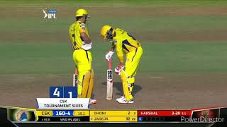 Watch  Jadeja 37 runs Over Harshal patel vs RCB  VIDEO IPL 2021 🙏 [upl. by Araic172]