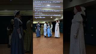 💃Grace and Elegance Social Dancing in the Early 19th Century 19thcentury historicaldances shorts [upl. by Snahc502]