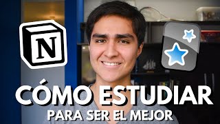 Cómo estudiar para ser el mejor estudiante de la clase  Con Notion y Anki [upl. by Annol57]