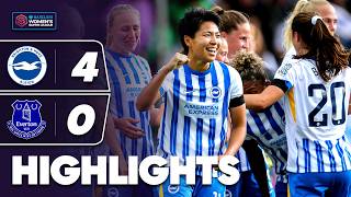 Kiko Seike Scores Stunning HatTrick on Her Debut 🔥  Brighton v Everton Highlights  BWSL 2425 [upl. by Carman]