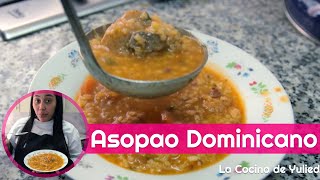 quotReceta Fácil de Asopao Dominicano de Pollo y Chuleta  Plato Tradicional con Sabor Auténticoquot [upl. by Ahtnahc]