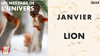 LION JANVIER 2024 HOROSCOPE FAMILLE TRAVAIL FINANCES [upl. by Gausman992]