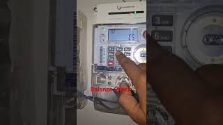 PDB Meter Balance Check inhemeter Prepaid meter [upl. by Ronn]