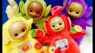 Teletubbies Soft Toys Counting Life Savers Rainbow Candy [upl. by Avitzur]