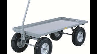 Heavy Duty Wagon Cart with Big Wheels [upl. by Leisha]