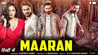 Maaran Movie  Hindi Dubbed  Update  Dhanush New Hindi Dubbed Film Update  Maran Hindi Review [upl. by Blythe]