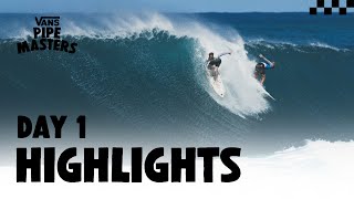 Vans Pipe Masters 2023 Day 1 Highlights  SURF  VANS [upl. by Vasilis]