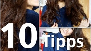 Langes gesundes amp glanzvolles Haar  10 TIPPS [upl. by Chung]