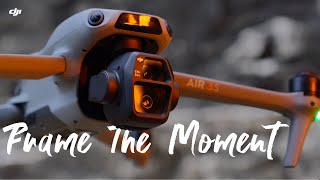 DJI Air 3S  Frame The Moment [upl. by Adilen]