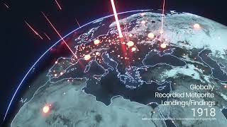 All Confirmed Global Meteorite Impacts From 15002013 [upl. by Enelyw]