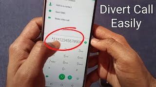 How To Divert Call From One Phone To Another  DIVERT CALL TO ANOTHER NUMBER [upl. by Ietta976]