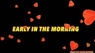 Kisses For Breakfast  MelissaSteel feat Popcaan WhatsApp Status 720p HD [upl. by Sucramrej]