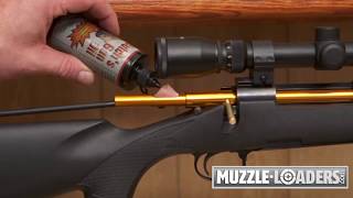 Butchs Bore Shine Cleaners  MuzzleLoaderscom [upl. by Tanhya66]