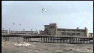 Worthing Pier Kitesurf Jump ITV News Coverage [upl. by Ramedlab]