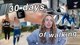 i walked for 30 MINUTES everyday for 30 DAYS the key to health [upl. by Karilynn]