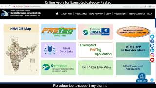 How to get Exempted Fastag  Free वाला Fastag कैसे लें। deepaktalks94 NHAIFastag FreeFastag [upl. by Freemon]