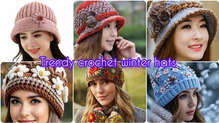 Crochet winter hatscrochet articles [upl. by Don]